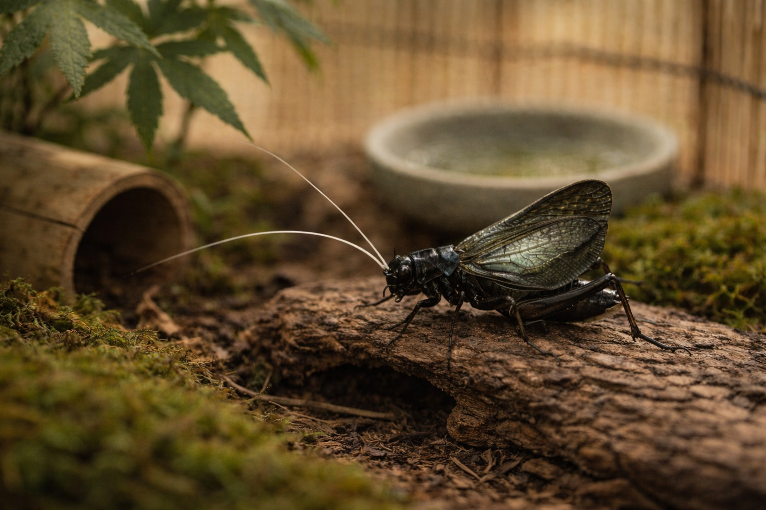 小さな音に季節を感じる 鈴虫の魅力と飼育の心得
